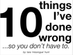 Tara Hunt: "The 10 Mistakes I've made...so you don't have to"