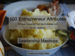 Adam Walz: "Leadership Mashups: 100 Entrepreneur Attributes"